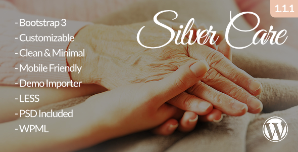 Silver Care 1.1.0 - Medical WordPress Theme