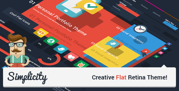 Simplicity 2.2 - Creative Flat Retina Theme