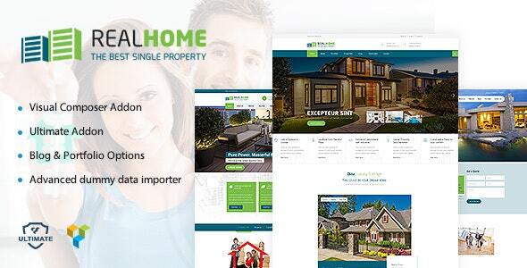 Single 3.1 - Property WordPress Theme