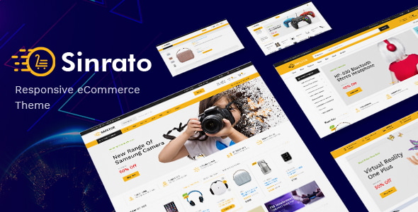Sinrato 1.0.2 - Electronics Prestashop Theme