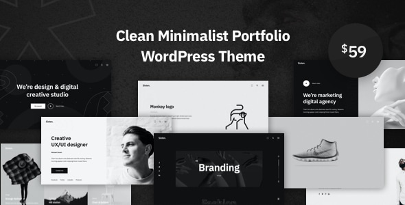 Sixten 7 - Minimalist Portfolio WordPress Theme