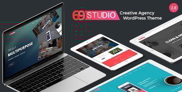 SixtyNineStudio 2.7.2 - Creative Agency WordPress Theme