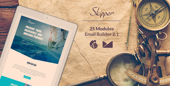 Skipper Email-Template  Online EmailBuilder 2.1