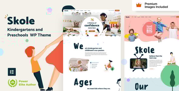 Skole 8 - Kids School Kindergarten WordPress Theme