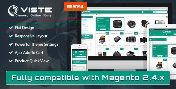 SM Viste 4.2.0 - Responsive Multi-Purpose Magento 2 and 1 Theme