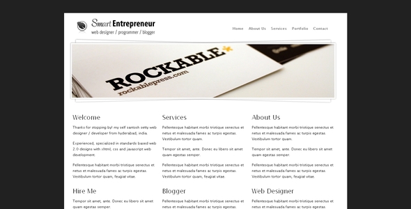 Smart Entrepreneur Drupal 6 Template