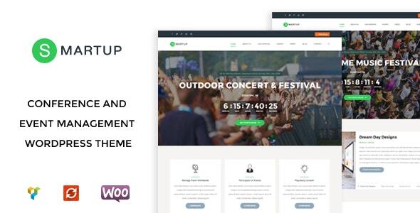 Smart Up 1.0 - Conference & Event Management WordPress Theme