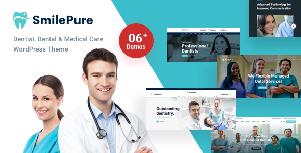 SmilePure 5.0 - Dental & Medical Care WordPress Theme