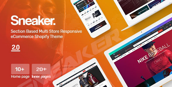Sneaker - Multipurpose Fashion Shoes Store Shopify Theme