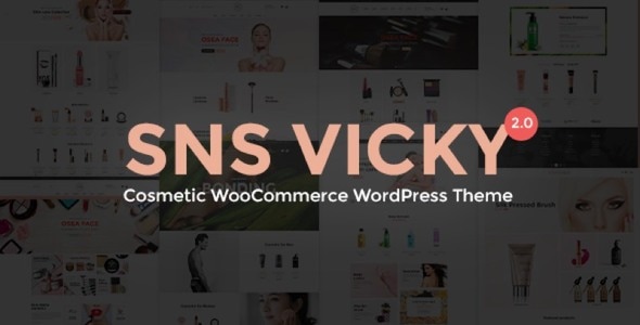 SNS Vicky 3.3 - Cosmetic WooCommerce WordPress Theme