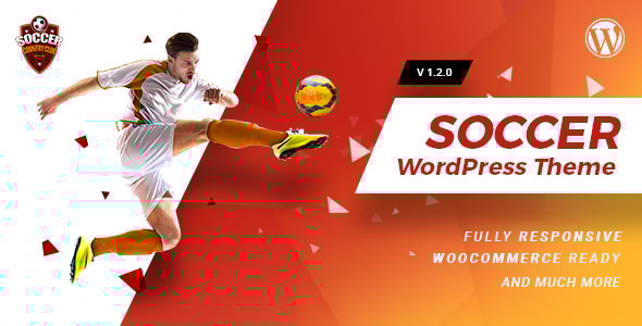 Soccerclub 1.2.5 - Sports Club WordPress Theme