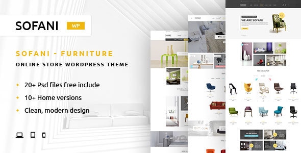 Sofani 1.7.8 - Furniture Store WooCommerce WordPress Theme