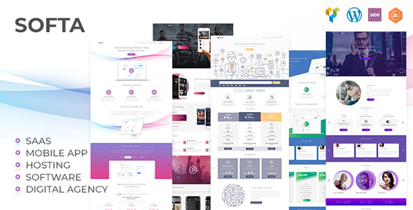 Softa 1.3.0 - SaaS Software & WebApp WordPress Theme