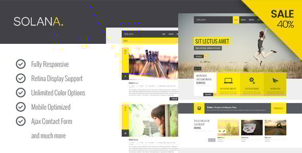 Solana 1.122 - Responsive HTML5 Template