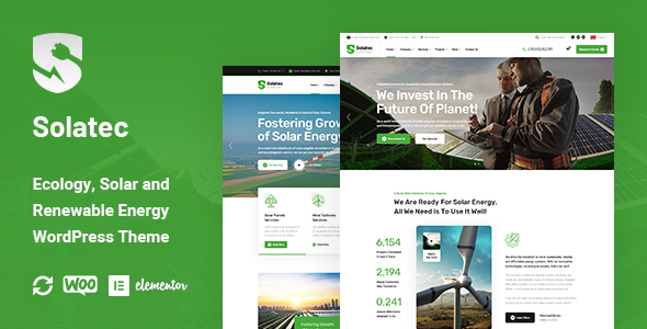 Solatec 2.2.3 - Ecology & Solar Energy WordPress Theme