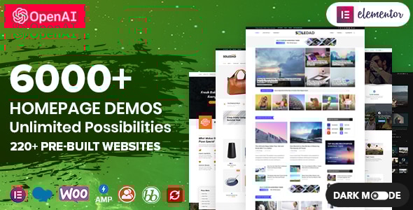 Soledad 8.7.0 - Multipurpose Newspaper Blog & WooCommerce WordPress Theme