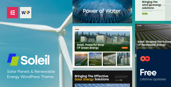 Soleil 1.22 - Solar Panels WordPress Theme