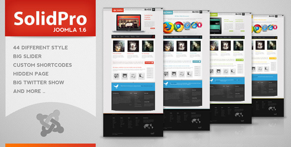 Solid Pro 1.0 - Creative Joomla