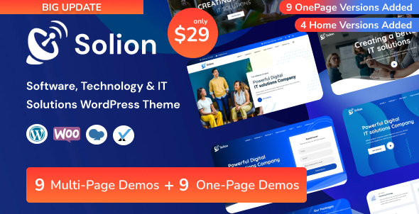 Solion 6.9 - IT Solutions & Services WordPress