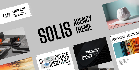 Solis 1.0.0 - Creative Agency and Portfolio WordPress Theme