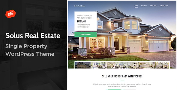 Solus 1.4 - Single Property WordPress Theme