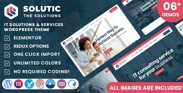 Solutic 1.5 - IT Solutions and Services WordPress Theme
