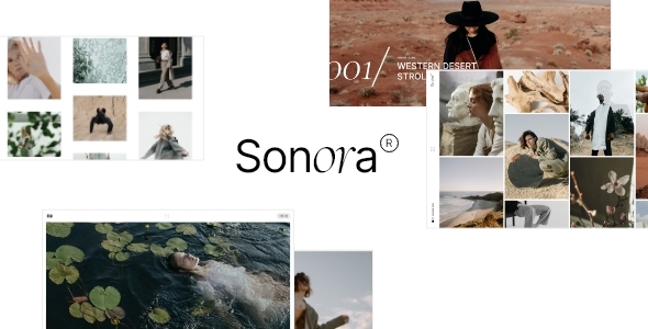 Sonora 1.1 - Photography WordPress Theme