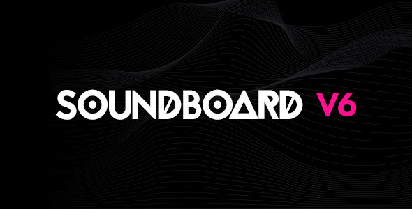 Soundboard 7.0 a Premium Responsive Music WordPress Theme