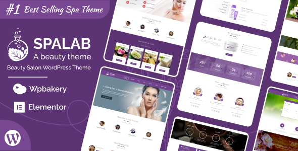 SpaLab 6.8 - Beauty Salon WordPress Theme