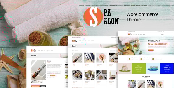 SPASALON - WooCommerce WordPress Theme
