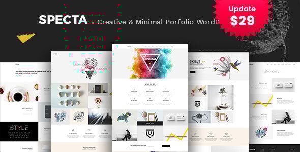 Specta 2.7 - Multipurpose Portfolio WordPress Theme