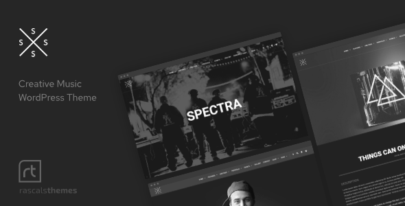 Spectra 8.6.1 - Music Theme for WordPress