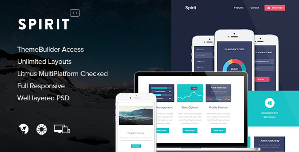 Spirit 1.1 - Video Email (optional)  Themebuilder
