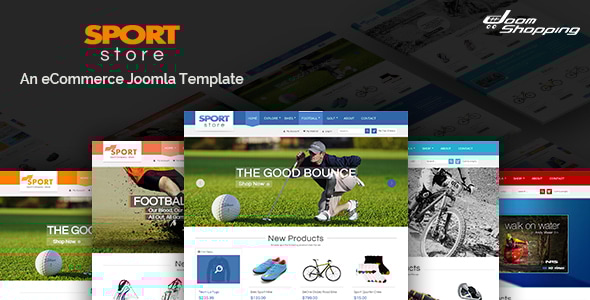 Sport Store 3.10.2 - Responsive Joomla Template