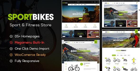 Sportbikes 1.5.30 - Sports and Fitness Store WooCommerce WordPress Theme