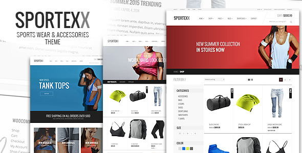 Sportexx 1.1.11 - Gym Fashion WooCommerce Theme