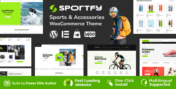 Sportfy 1.0.5 - Sports Store WooCommerce WordPress Theme