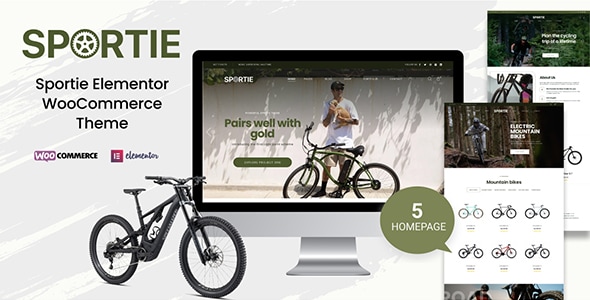 Sportie 1.1.6 - Elementor WooCommerce Theme