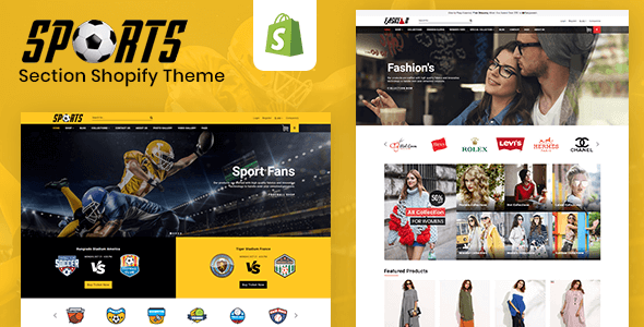 Sports 4.0 - Multipurpose Responsive Drag & Drop Shopify Theme (Sections Ready)