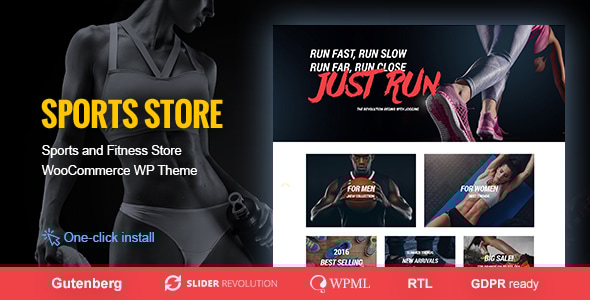 Sports Store 1.3.3 - WooCommerce WordPress Theme