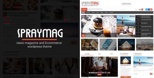 Spraymag 4.0 - eCommerce Magazine Responsive Blog Theme