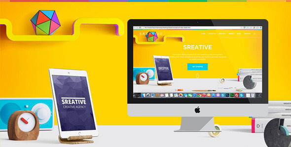 Sreative 3.3.4 - Digital Agency HTML Template