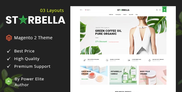 StarBella 2.2 - Responsive Magento 2 Theme