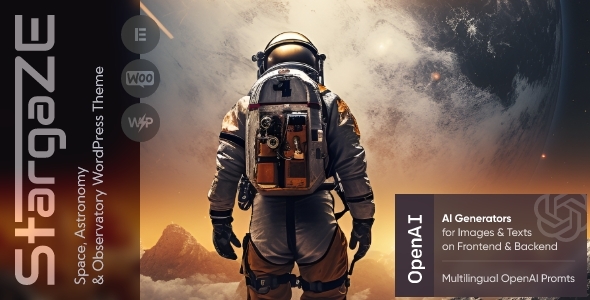 Stargaze 1.10 - Space Astronomy and Observatory WordPress Theme