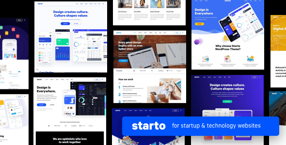 Starto  Software AI Startup WordPress