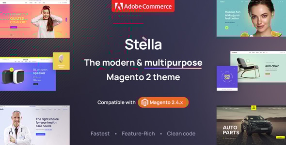 Stella 1.5.0 - Multipurpose Magento 2  Adobe Commerce Theme