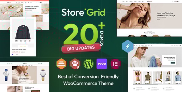 StoreGrid 1.1.7 - Fashion & Multipurpose WooCommerce Theme
