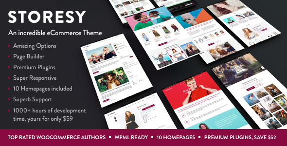 Storesy 1.7.5 - Multi-Purpose WooCommerce Theme