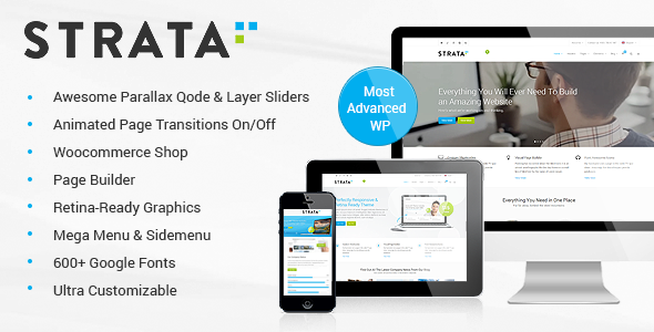 Strata 3.4 - Professional Multi-Purpose Theme