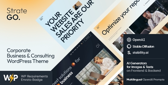 Stratego 1.4 - Business Trade & Sales WordPress Theme